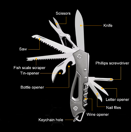Outdoor Multifunctional Knife